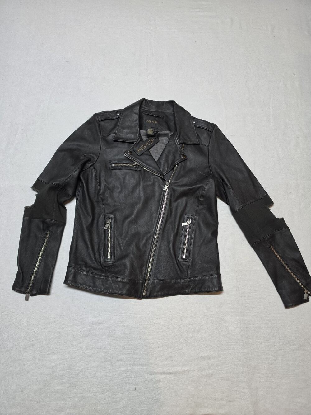 as by df Berlin Biker Jacket Leather Size S